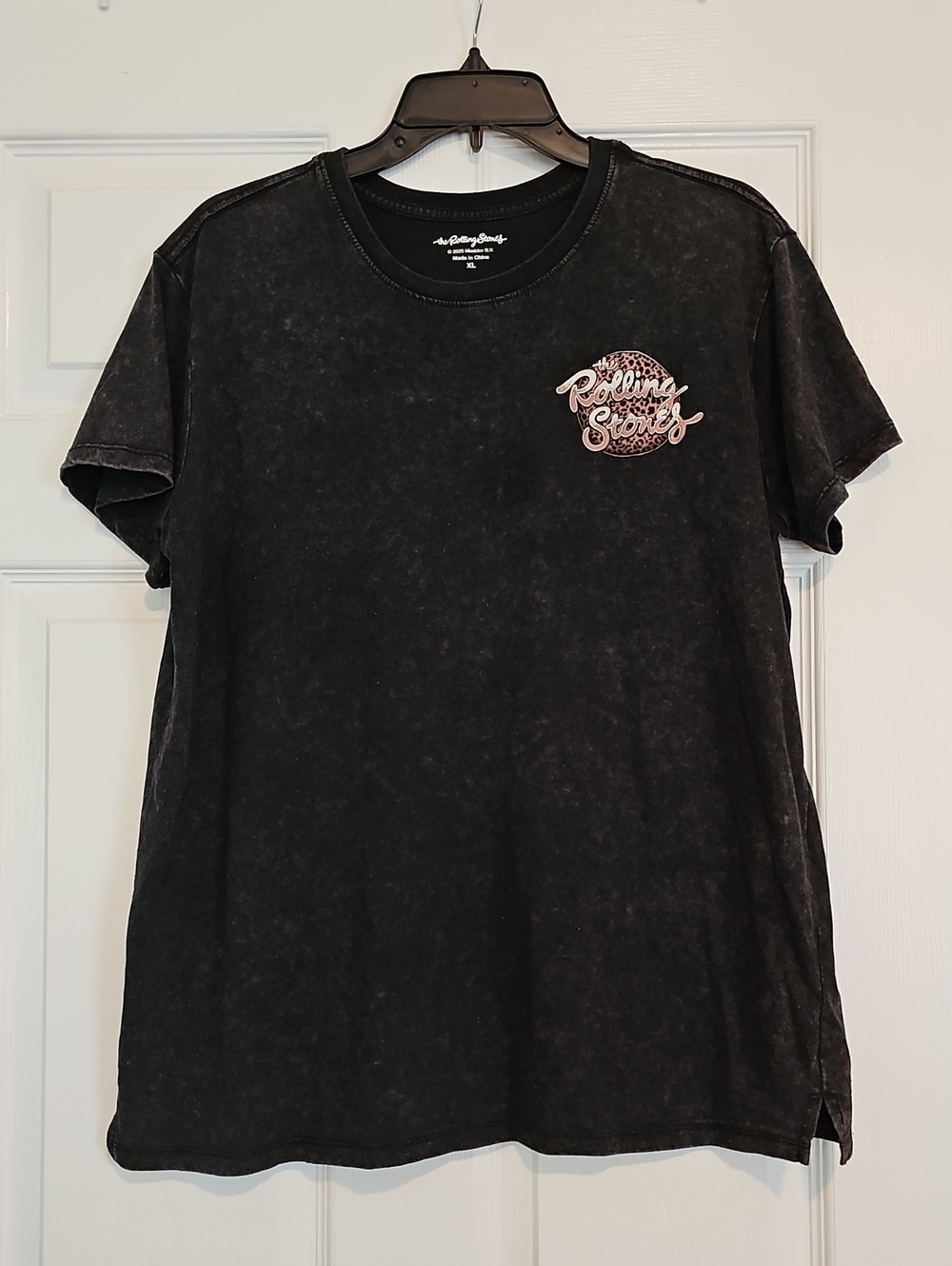 the Rolling Stones Black Short-Sleeve Tee